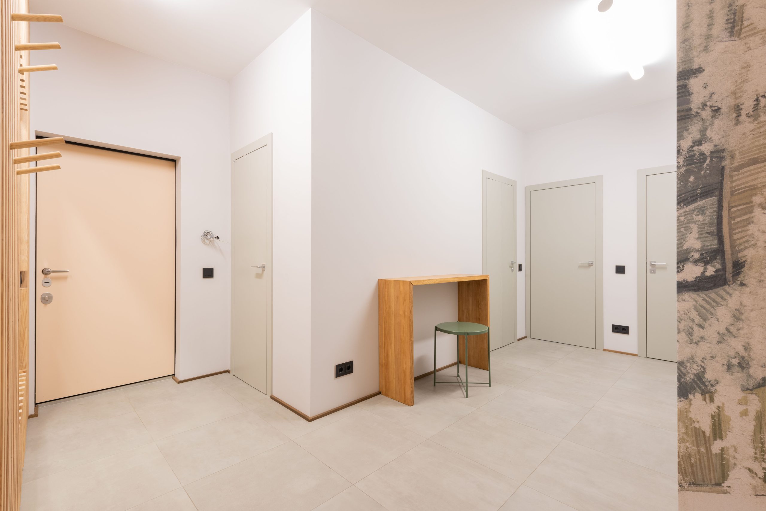 Hallway moderne avec portes intérieures design